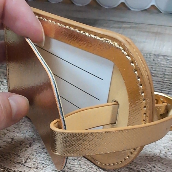 Elton John Gold Luggage Tags - Picture 3 of 5